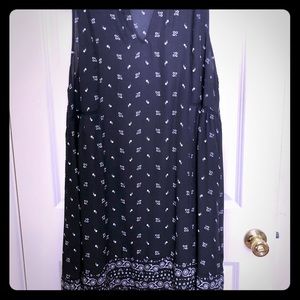Old Navy sleeveless cotton shirt dress